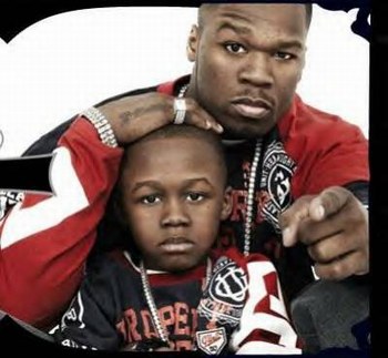 50 and his son